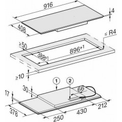 Miele KM 7684 FL Επαγωγική Εστία Αυτόνομη 91.6x40.8cm Miele KM 7684 FL Επαγωγική Εστία Αυτόνομη 91.6x40.8cm
